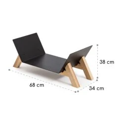 Langdon Wood Black Holzlager 68x38x34 Cm Eisen & Holz -Heimladen 10035768 yy 0005 logo