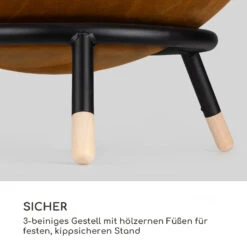 Fireball Rust Feuerschale 60 Cm Ø Kippbare Rost-Finish Rost / Holz -Heimladen 10035771 de 0007 logo