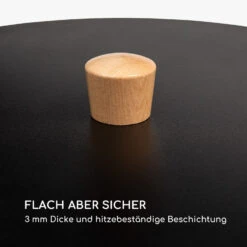 Firebowl Savage Lid Feuerschalendeckel Ø 40 Cm Stahl Holzgriff -Heimladen 10035772 de 0003 logo