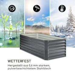 High Grow Straight Hochbeet 180 X 60 X 90 Cm 970 L Stahl Verzinkt 14 High Grow Straight Hochbeet 180 X 60 X 90 Cm 970 L Stahl Verzinkt -Heimladen 10035813 de 0006 logo