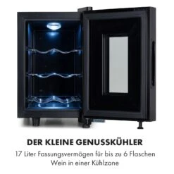 Bellevin 6 Uno Weinkühlschrank 17 Liter 11-18 °C SingleZone LED -Heimladen 10035858 de 0003 logo