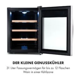 Reserva 12 Uno Weinkühlschrank 12 Flaschen 31 Liter Edelstahl 13 Reserva 12 Uno Weinkühlschrank 12 Flaschen 31 Liter Edelstahl -Heimladen 10035859 de 0003 logo