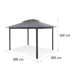 Grandezza Cortina Gartenpavillon 3x3m 4 Seitenteile -Heimladen 10035865 yy 0007 logo