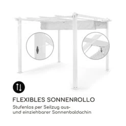 Pantheon Pergola Aluminiumkantrohr 3x3m 4 Eckpfosten Wasserabweisend 11 Pantheon Pergola Aluminiumkantrohr 3x3m 4 Eckpfosten Wasserabweisend -Heimladen 10035875 de 0004 logo