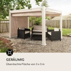 Pantheon Cortina Pavillon Mit Dach 3x3m 4 Seitenteile -Heimladen 10035882 de 0004 logo