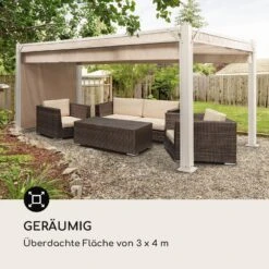 Pantheon Cortina Pavillon Mit Dach 3x4m 4 Seitenteile -Heimladen 10035884 de 0004 logo
