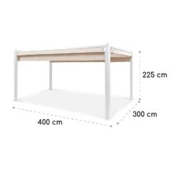 Pantheon Cortina Pavillon Mit Dach 3x4m 4 Seitenteile -Heimladen 10035884 yy 0009 logo
