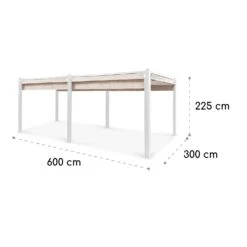 Pantheon Cortina Pavillon Mit Dach 3x6m 4 Seitenteile -Heimladen 10035886 yy 0009 logo
