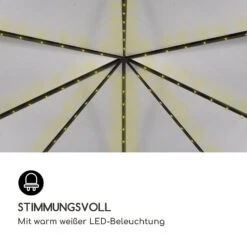 Pantheon Solid Sky Ambient Solar Pavillon 3x4m Polycarbonat Aluminium -Heimladen 10035907 de 0003 logo