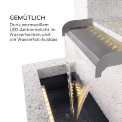 Bloomingstone Brunnen Gartenbrunnen Zierbrunnen 20W Pumpe Zink LED 13 Bloomingstone Brunnen Gartenbrunnen Zierbrunnen 20W Pumpe Zink LED -Heimladen 10035916 de 0004 logo