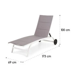 Limala Sonnenliege Lounger Stahl/Aluminium Textilene 150 Kg Mobil -Heimladen 10035921 yy 0007 logo