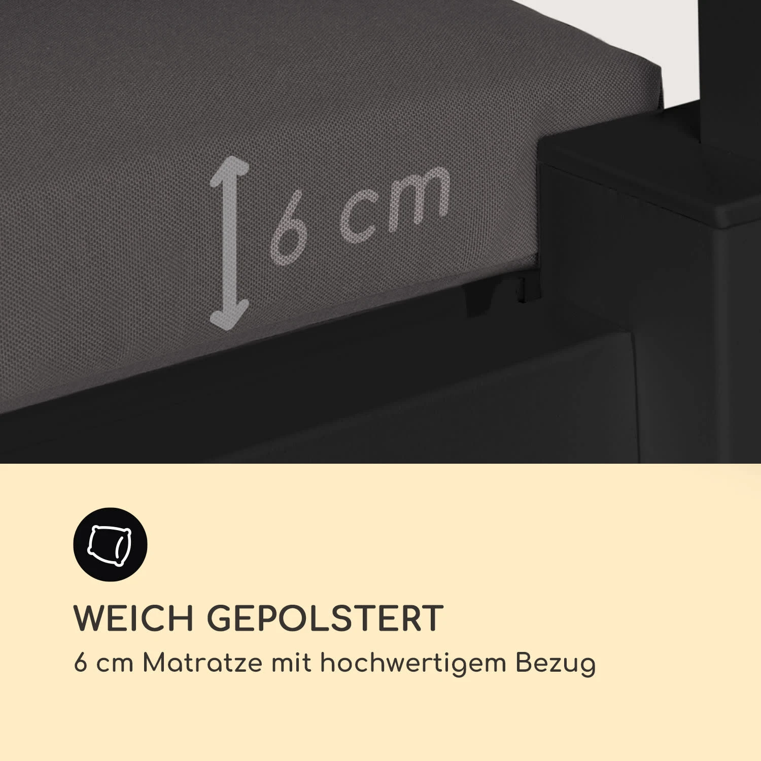 Eremitage Double Lux Sonnenliege 4 Liegepositionen 2 Personen 6 Cm Polster 8 Eremitage Double Lux Sonnenliege 4 Liegepositionen 2 Personen 6 Cm Polster – Bild 6