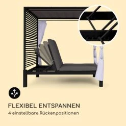 Eremitage Double Lux Sonnenliege 4 Liegepositionen 2 Personen 6 Cm Polster 19 Eremitage Double Lux Sonnenliege 4 Liegepositionen 2 Personen 6 Cm Polster -Heimladen 10035922 de 0008 logo