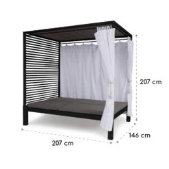 Eremitage Double Lux Sonnenliege 4 Liegepositionen 2 Personen 6 Cm Polster 21 Eremitage Double Lux Sonnenliege 4 Liegepositionen 2 Personen 6 Cm Polster -Heimladen 10035922 yy 0010 logo