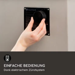 Prati Gas-Feuerstelle 13 KW Elektrisches Zündsystem Lavasteine Inkl. Regenschutz -Heimladen 10035935 de 0004 logo