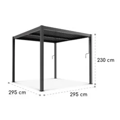 Pantheon Climax Ambient 3x3 M 4 Eckpfosten Bioklimatisches Dach -Heimladen 10035942 yy 0009 logo