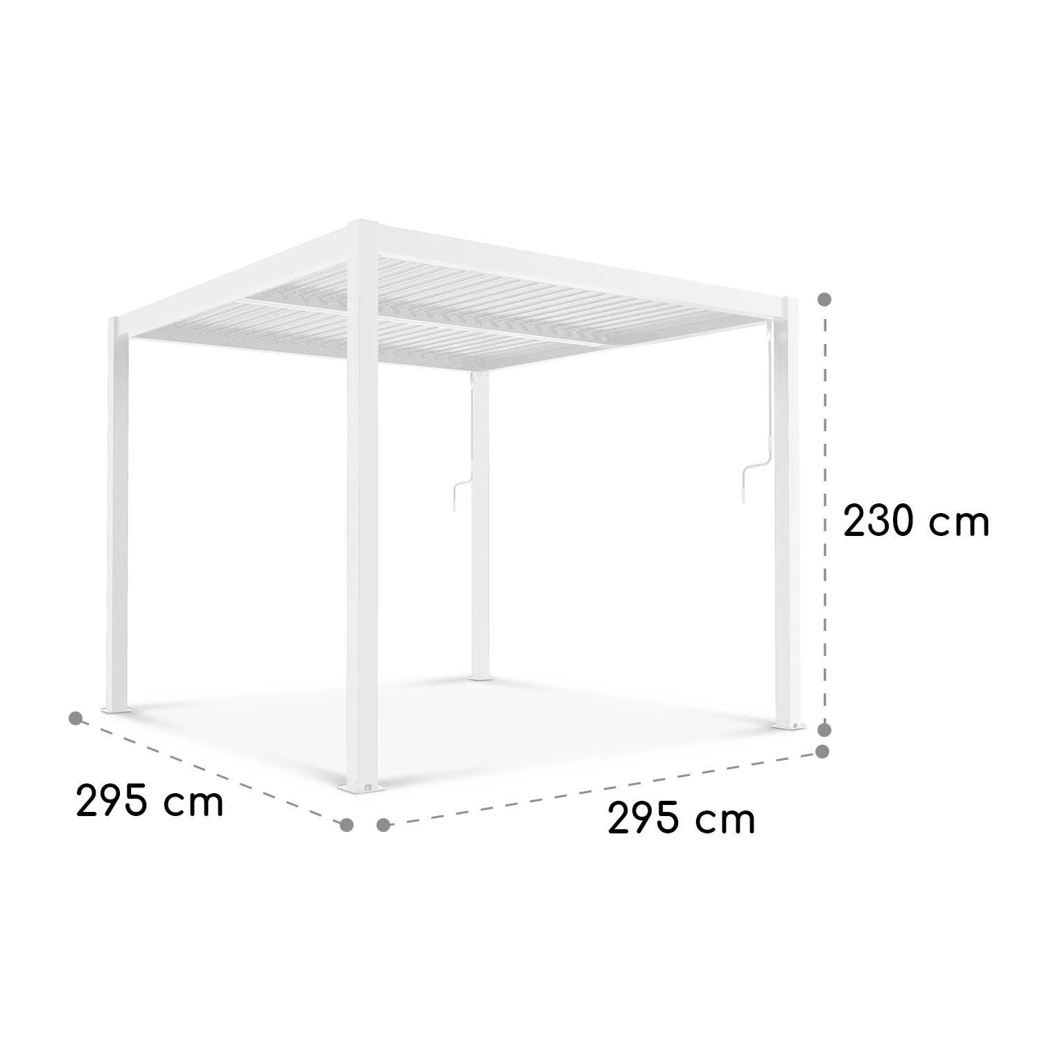 Pantheon Climax Ambient 3x3 M 4 Eckpfosten Bioklimatisches Dach 11 Pantheon Climax Ambient 3x3 M 4 Eckpfosten Bioklimatisches Dach – Bild 9