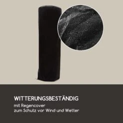 Goldflame Terrassenheizstrahler Gasheizer 11,2 KW Temperglas Mobil Edelstahl -Heimladen 10035962 de 0009 logo