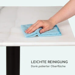 Patras Onyx Bistro-Tisch Mit Jugendstil Marmor 60 X 60 Cm Höhe: 72 Cm Rund -Heimladen 10035980 de 0004 logo