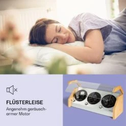 Garonne 6 Uhrenbeweger 6 Uhren 3 Geschwindigkeiten 4 Modi Bambus -Heimladen 10036043 de 0004 logo