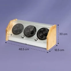 Garonne 6 Uhrenbeweger 6 Uhren 3 Geschwindigkeiten 4 Modi Bambus -Heimladen 10036043 yy 0005 logo