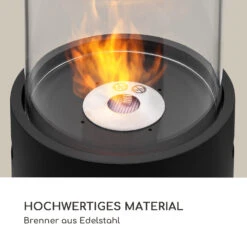 Fiamme Tamburo Ethanol-Kamin Edelstahl-Brenner 0,8Ltr 4-5 H Brenndauer -Heimladen 10036076 de 0003 logo