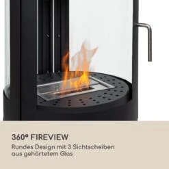 Fiamme Circulo Ethanol-Kamin Edelstahl-Brenner 1,2 Liter 4-5 H Brenndauer -Heimladen 10036079 de 0003 logo