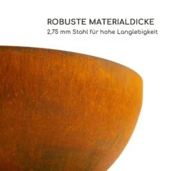 Savage 2.0 Rund Feuerschalen-Grill Ø: 60 Cm Stabiler Sockel Holzlager -Heimladen 10036085 de 0004 logo