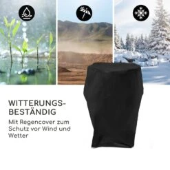 Savage 2.0 Tall Feuerschale Mit Grill Bambus-Seitentische Inkl. Wetterschutz -Heimladen 10036087 de 0008 logo