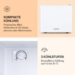 Geheimversteck Mini-Kühlschrank 2 Ebenen 17Ltr. 26dB Thermoelektrisch -Heimladen 10036104 de 0005 logo