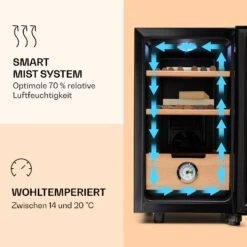 El Presidente 23 Humidor 45 W Touch Buchenholz 23L LED -Heimladen 10036106 de 0004 logo