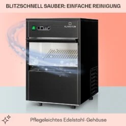 Powericer XL Eiswürfelmaschine 20 Kg/Tag 145 Watt -Heimladen 10036152 de 0005 usp