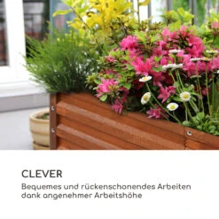 Rust Grow Hochbeet Gartenbeet Verzinktes Stahlblech Rost-Finish -Heimladen 10036158 de 0003 logo