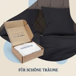 Traumwolle Biber-Bettwäsche 155x220 Cm -Heimladen 10036203 de 0005 logo