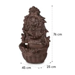 Löwenstein Wandbrunnen 2W Solar-Pumpe Polyresin 4 Weiße LED 5m Kabel 17 Löwenstein Wandbrunnen 2W Solar-Pumpe Polyresin 4 Weiße LED 5m Kabel -Heimladen 10036333 yy 0008 logo