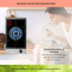 Alchemist Gaskochfeld 1 Wokbrenner Glaskeramik -Heimladen 10036335 de 0003 usp