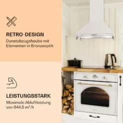 Victoria Dunstabzugshaube 60cm Retro-Design 644,5m³/h 2 LED-Lampen -Heimladen 10036449 de 0003 logo