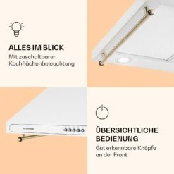 Victoria Dunstabzugshaube 60cm Retro-Design 644,5m³/h 2 LED-Lampen -Heimladen 10036449 de 0004 logo