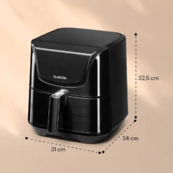 AeroVital Deluxe Heißluftfritteuse 1700W 5,4 Liter Edelstahl 15 AeroVital Deluxe Heißluftfritteuse 1700W 5,4 Liter Edelstahl -Heimladen 10036476 yy 0007 logo