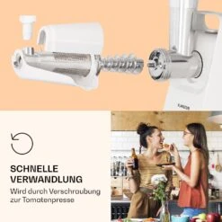 Mighty Mince Elektrischer Fleischwolf 500 - 1361 Watt 3 Lochscheiben -Heimladen 10036478 de 0006 logo