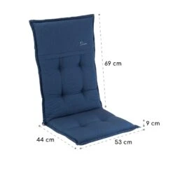 Coburg Polsterauflage Sesselauflage Gartenstuhl Polyester 53x117x9cm -Heimladen 10037365 yy 0005 logo