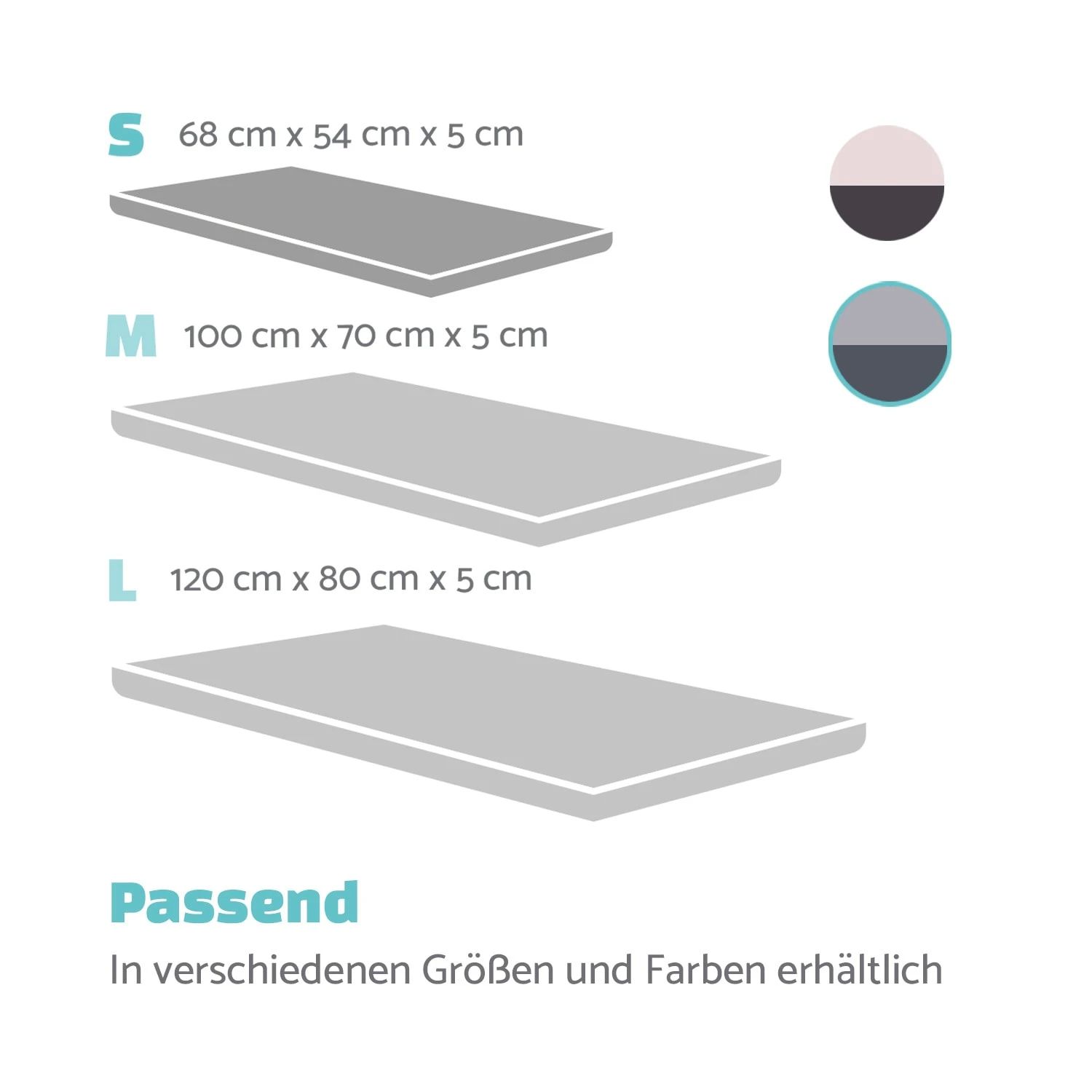 Finn Hundebett Waschbar Rutschfest Atmungsaktiv PE / Vlies Größe S 8 Finn Hundebett Waschbar Rutschfest Atmungsaktiv PE / Vlies Größe S – Bild 6