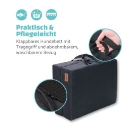 Hundebett Hundematte | Waschbar | Orthopädisch | Rutschfest | Atmungsaktiv | Klappbar Memory-Schaum | Größe L (100 X 10 X 70 Cm) -Heimladen 10037570 de 0005 logo