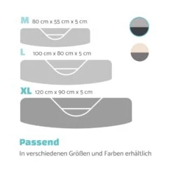 Lotte Hundebett Waschbar Rutschfest Memory-Schaum Größe XL 15 Lotte Hundebett Waschbar Rutschfest Memory-Schaum Größe XL -Heimladen 10037592 de 0007 logo