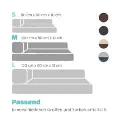 Odin Hundesofa Waschbar Orthopädisch Rutschfest Memory-Schaum Größe M -Heimladen 10037602 de 0007 logo