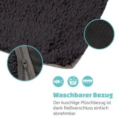 Emma Hundebett Hundekorb | Waschbar | Rutschfest | Atmungsaktiv | Wendematratze | Kissen | Größe S (67 X 20 X 59 Cm) 13 Emma Hundebett Hundekorb | Waschbar | Rutschfest | Atmungsaktiv | Wendematratze | Kissen | Größe S (67 X 20 X 59 Cm) -Heimladen 10037607 de 0005 logo