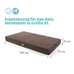 Balu Hundebett Ersatzbezug Waschbar Rutschfest Atmungsaktiv Größe XL 9 Balu Hundebett Ersatzbezug Waschbar Rutschfest Atmungsaktiv Größe XL -Heimladen 10037620 de 0004 logo