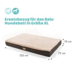 Balu XL Hundebett Ersatzbezug Waschbar Rutschfest Atmungsaktiv -Heimladen 10037651 de 0004 logo