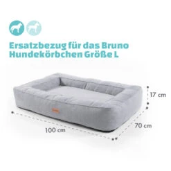 Balu Hundebett Ersatzbezug Waschbar Rutschfest Atmungsaktiv Größe L -Heimladen 10037654 de 0004 logo