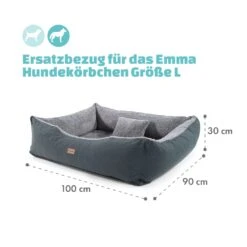 Emma Hundebett Ersatzbezug Waschbar Rutschfest Atmungsaktiv Größe L -Heimladen 10037665 de 0004 logo